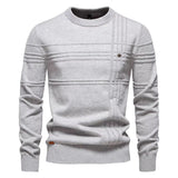 ORLAN – Herbstpullover für Männer – Grau