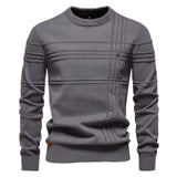 ORLAN – Herbstpullover für Männer – Dunkelgrau