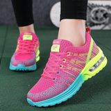 Damen Bequeme Freizeitschuhe | Atmungsaktiv und Stabil – Rosa & Blau