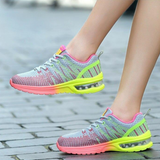 Damen Bequeme Freizeitschuhe | Atmungsaktiv und Stabil – Grau & Gelb