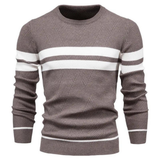 DAWSON - STRICKPULLOVER FÜR MÄNNER – Braun