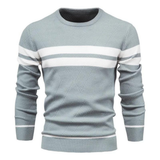 DAWSON - STRICKPULLOVER FÜR MÄNNER – Blau