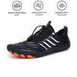 Terra - Herren Barfußschuhe mit rutschfester Sohle und Flex-Komfort – Schwarz