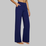 Klara | Bequeme Stretchhose – Blau