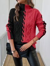 Adina | Eleganz bei jedem Layer genießen – Rot und Schwarz