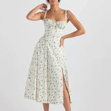 Soleil™ Eleganter Silhouettenstil – Grüne Blume