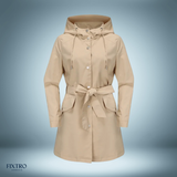 Wasserdichter trenchcoat – Beige