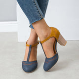 Mavilda™ | Bequeme Sandalen – Blau