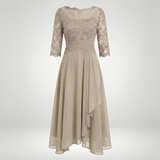 Anitta - Elegantes, bequemes und lockeres Damenkleid – Beige