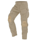 Taktische Cargo-Hose mit Knieschutz für Outdoor & Arbeit – Khaki