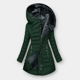 Elise™ – Bequemer Wintermantel für Damen Zeitloses Design – Dunkelgrün