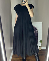 Jolijn | Zeitloses und komfortables Kleid – Schwarz