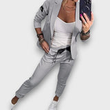 Verena – Zweiteiliges Set mit stillvoller Leichtigkeit – Grau