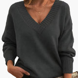 Cashmere Pullover für Damen – Dunkelgrau