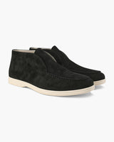 Mason | Slip On Mid Cut Men's Suedeloafer – Schwarz