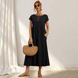 Annika | Elegantes Kleid – Schwarz