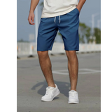 Herren Shorts | niedrige Leibhöhe mit Kordelzug – Marineblau