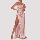 Eloise - Elegantes Maxikleid mit Tube-Top für Damen – Rosa