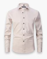 Herren Atmungsaktives Shirt | Lange Ärmel – Beige