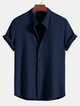Modri™ | Premium-Hemd – Dunkelblau