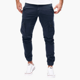Bequeme Herren Cargo Jogger - Stilvolles Design für Jeden Anlass – Marineblau