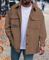 Jacke designerjacke spencer – Hellbraun