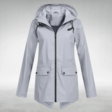 Aryln -Wasserdichte Jacke – Grau