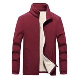 MEIKE - Fleecejacke – Rot