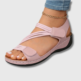 Sarah | Leichte orthopädische Sandale für Damen – Rosa