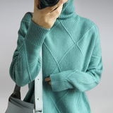 Roos | Elegance Sweater – Blau