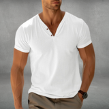 Florian | Stilvolles Polo-T-Shirt – Weiß