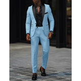 Herren Anzug Klassisch | Jacke und passende Hose kombiniert – Blauer Himmel