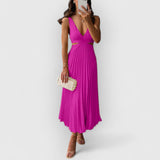 Violetta | Leichtes Premium-Maxikleid – Rosa