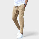 Niklas | Moderne Stretch-Herrenhose – Beige