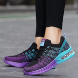 Damen Bequeme Freizeitschuhe | Atmungsaktiv und Stabil – Lila & Blau