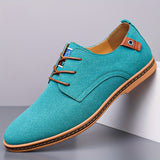 Muoja – Schnürschuhe Aus Kunstleder – Blau