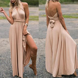 Vielseitiges Elastisches Wickelkleid - Denise – Khaki