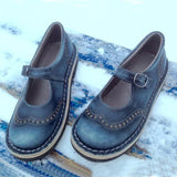 Zyphira – Langlebige und stylische Lederschuhe – Dunkelblau