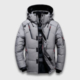 Florian | Wasser- und winddichte Daunenjacke – Grau