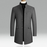 Eleganter Mantel für Herren - Banjo – Grau