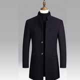 Eleganter Mantel für Herren - Banjo – Marineblau