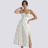 Marley - Lässiges Blumenkleid – Grün