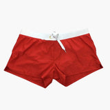 Badeshorts für Männer – Schnelltrocknende Badehose für den Sommer – Rot