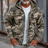 SAMI | JACKE MIT CAMOUFLAGE-DRUCK – Hellgrün
