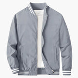 Leichter Windbreaker für Herren – Hellgrau