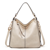 Desirae - Elegante und große Handtasche für Damen – Beige