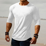 Stilvolles Herren Slim Fit Stretch Shirt - Felix – Weiß