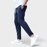 Niklas | Moderne Stretch-Herrenhose – Marineblau