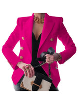 Olga – eleganter blazer – Rosa