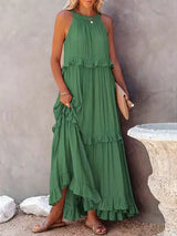 Fien | Elegantes Sommerkleid – Grün